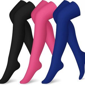 Over the Knee Compression Socks 3 Pair Size XL